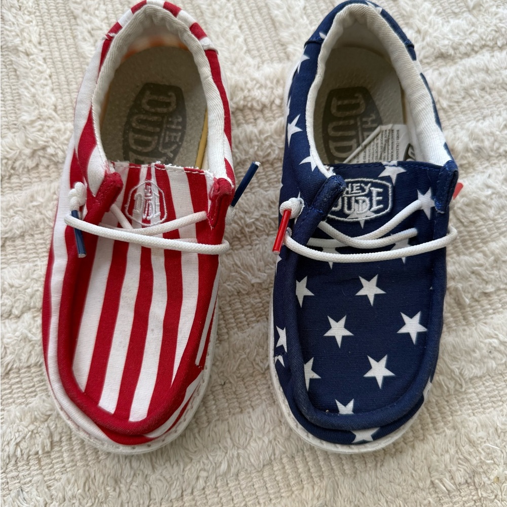 Hey Dude Wally Toddler Patriotic